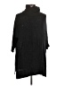 Aqua 100% Cashmere Black Poncho Size M - photo 1