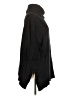 Aqua 100% Cashmere Black Poncho Size M - photo 4