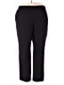 Jones Studio Solid Black Casual Pants Size 18 - photo 1