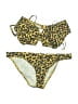 Zimmermann Animal Print Yellow Two Piece Swimsuit Size 6 (1) - photo 1