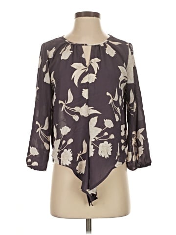 Petite Assembly 3/4 Sleeve Blouse (view 1)