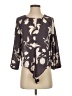 Petite Assembly 100% Polyester Gray 3/4 Sleeve Blouse Size XS (petite) - photo 1