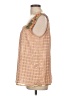 Vineet Bahl 100% Polyester Pink Sleeveless Blouse Size L - photo 5