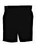 Verve Solid Black Shorts Size M - photo 1