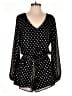 Jack by BB Dakota 100% Polyester Polka Dots Black Romper Size S - photo 1