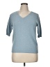 Ella Moss Blue Pullover Sweater Size XL - photo 1