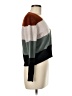 Shein Color Block Brown Cardigan Size 6 - photo 4