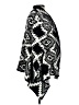 Tempo Paris 100% Acrylic Black Poncho Size L - photo 4