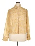 Evereve Paisley Yellow Long Sleeve Blouse Size XL - photo 1