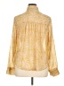 Evereve Paisley Yellow Long Sleeve Blouse Size XL - photo 2