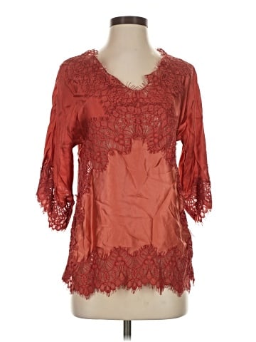 Moulinette Soeurs 3/4 Sleeve Blouse (view 1)