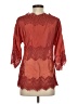 Moulinette Soeurs Orange 3/4 Sleeve Blouse Size XS - photo 2