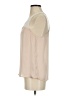 Topshop 100% Polyester Tan Sleeveless Blouse Size 2 - photo 5