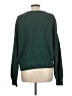 Gap 100% Cotton Solid Green Pullover Sweater Size L (tall) - photo 2