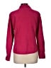 Talbots 100% Polyester Burgundy Long Sleeve Blouse Size M - photo 2