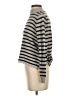Olivaceous Stripes Silver Turtleneck Sweater Size S - photo 5