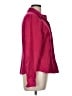 Talbots 100% Polyester Burgundy Long Sleeve Blouse Size M - photo 4