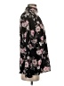 NY Collection 100% Polyester Floral Black Long Sleeve Blouse Size S - photo 4