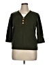 Cj Banks Green Pullover Sweater Size 0X - photo 1