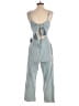 Express Solid Blue Jumpsuit Size 4 - photo 2