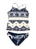 Unbranded Print Blue Two Piece Swimsuit Size XS (estimated) - photo 1