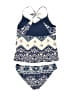 Unbranded Print Blue Two Piece Swimsuit Size XS (estimated) - photo 2