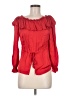 Olivaceous Red Long Sleeve Blouse Size M - photo 1