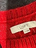 Ann Taylor LOFT Red Pullover Sweater Size M - photo 7