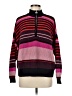 DKNY Jeans 100% Cotton Stripes Pink Pullover Sweater Size M - photo 1
