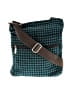 Thirty-One Houndstooth Teal Crossbody Bag One size - photo 1