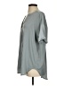 Lyssé Gray Short Sleeve Blouse Size S - photo 5