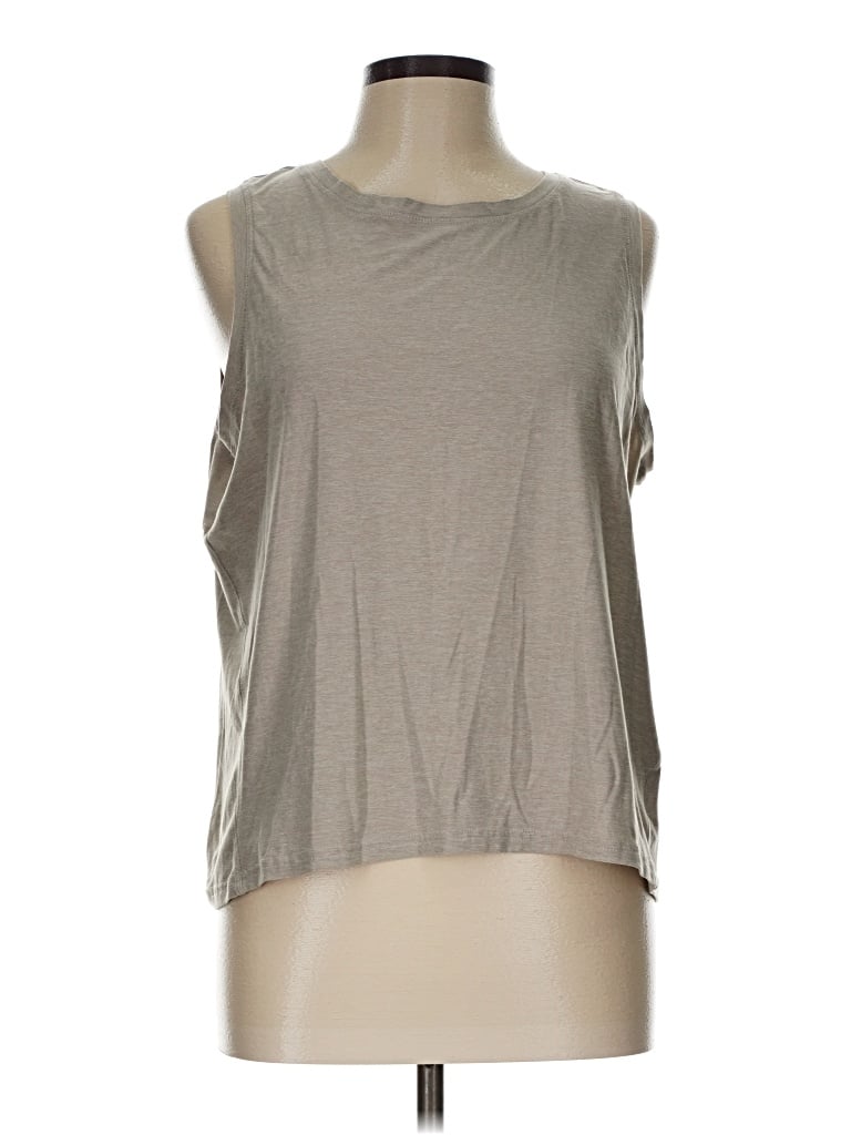 Pre-owned Jockey Sleeveless T-shirt In Gray