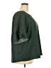Shein Curve 100% Polyester Green Short Sleeve Blouse Size 18 Plus (3) - photo 4