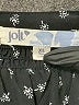 Jolt 100% Polyester Black 3/4 Sleeve Blouse Size XL - photo 7
