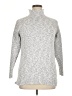 L.L.Bean Silver Turtleneck Sweater Size L - photo 1