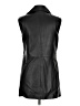 Worth New York 100% Leather Black Vest Size 8 - photo 2