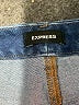Express Solid Blue Jeans Size L - photo 7