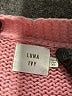Luna Ivy 100% Polyester Hearts Pink Cardigan Size XS - photo 7