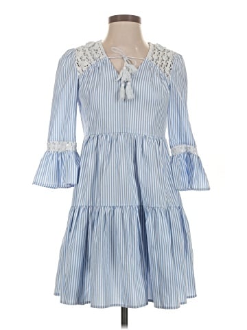 Aqua Casual Dress (view 1)