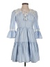 Aqua 100% Polyester Blue Casual Dress Size XS - photo 1
