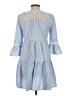 Aqua 100% Polyester Blue Casual Dress Size XS - photo 2