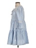 Aqua 100% Polyester Blue Casual Dress Size XS - photo 5