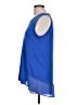 Adrienne Vittadini Blue Sleeveless T-Shirt Size L - photo 5