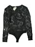 Express 100% Polyester Black Bodysuit Size XS - photo 1