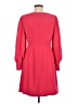 J.Crew 100% Polyester Solid Red Casual Dress Size 6 - photo 2