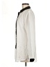 August Silk Polka Dots Ivory Long Sleeve Blouse Size M - photo 5