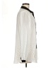August Silk Polka Dots Ivory Long Sleeve Blouse Size M - photo 4