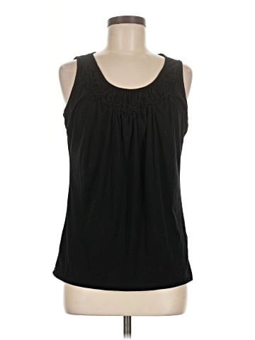 August Silk Sleeveless Blouse (view 1)