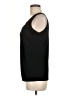 August Silk Black Sleeveless Blouse Size M - photo 5
