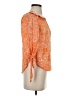 MICHAEL Michael Kors 100% Viscose Orange 3/4 Sleeve Blouse Size XS - photo 4